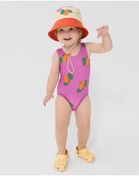 Bobo Choses - Tangerine All Over Swimsuit - Babies