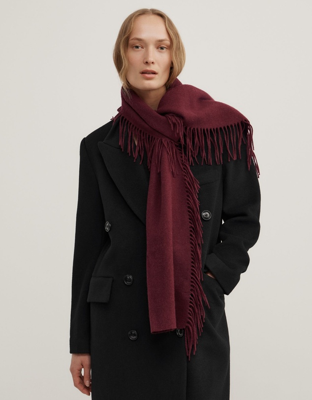 Witchery - Fringe Wool Scarf