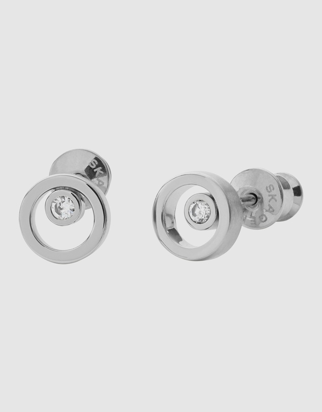 Skagen - Elin Silver-Tone Earring