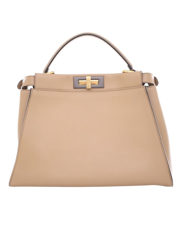 Fendi - Pre-Loved Medium Leather Peekaboo Iconic Satchel