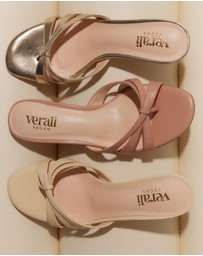 Verali - Beau Kitten Heel Thongs
