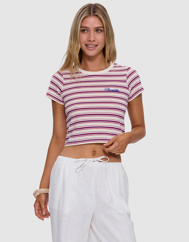 Thrills - Multi Stripe Mini Tee