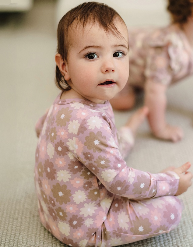 Kynd Baby - Day Or Night Onesie in Bold Floral
