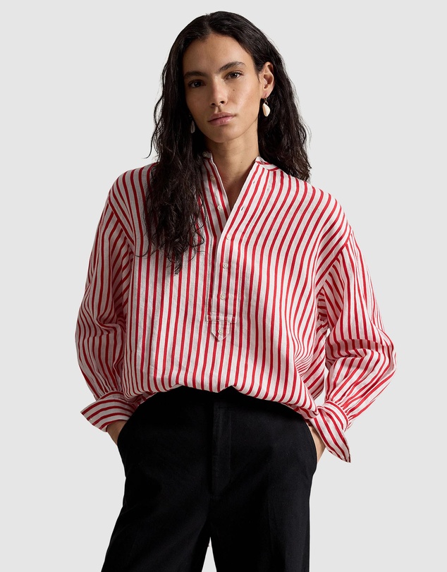 Polo Ralph Lauren - Striped Linen-Cotton Shirt