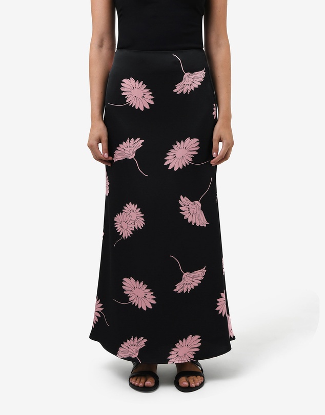 Forcast - Felicia Floral Satin Skirt