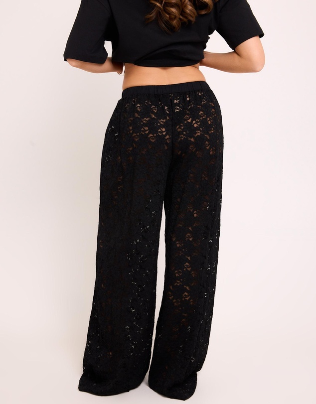Subtitled - Jasmine Lace Relaxed Pants
