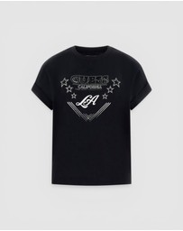 GUESS - Stars Rhinestones T-Shirt