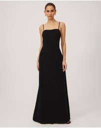 Tussah - Strapless Crepe Dress