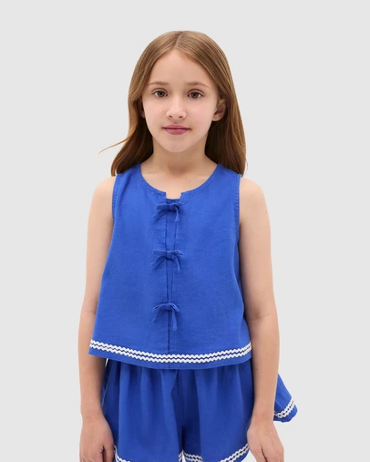 Seed Heritage - Tie Front Top