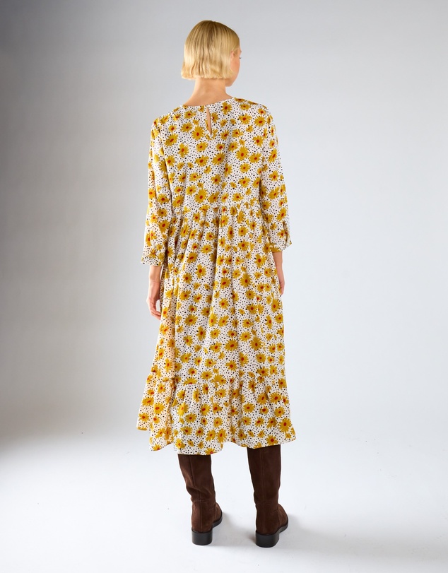 Glamorous - Midi Long Sleeve Wrap Dress