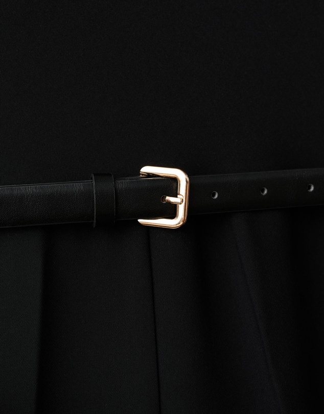 M.N.G - Jumpsuit With Draped Neck And Belt