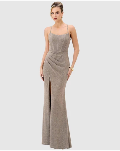 Bariano - Trish Strappy Corset Maxi