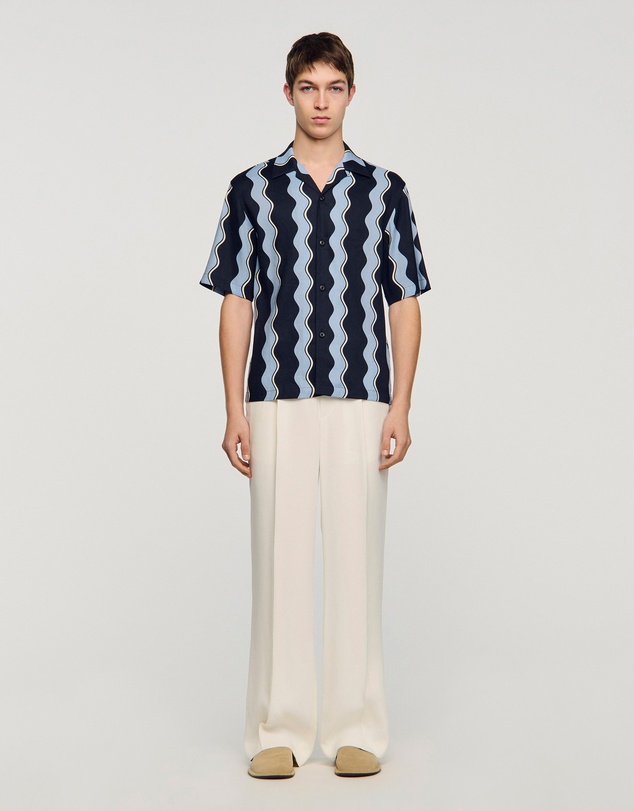 Sandro - Waves Mc Shirt