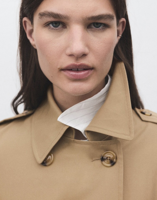 M.N.G - Classic Trench Coat With Belt