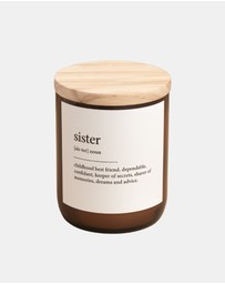 The Commonfolk Collective - Sister ~ Dictionary Meaning Candle
