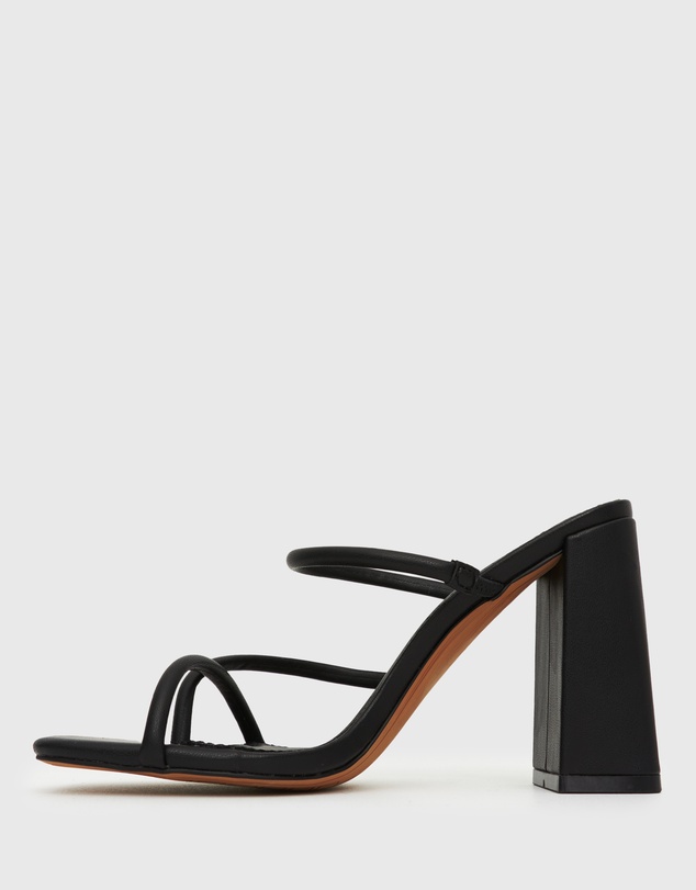 Betts - Shaq High Block Heel Mules