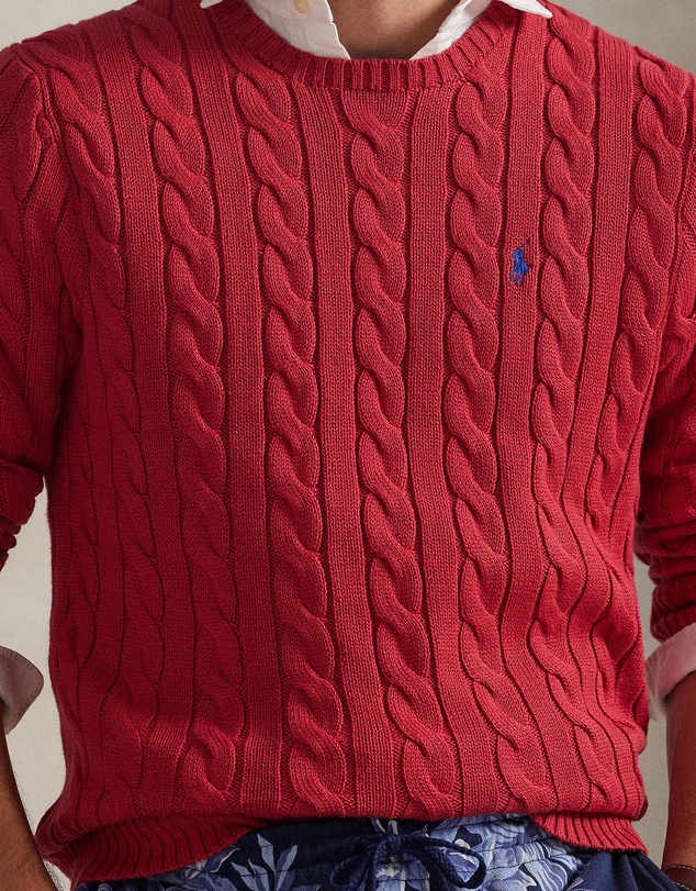 Polo Ralph Lauren - ICONIC EXCLUSIVE - Cable-Knit Cotton Sweater