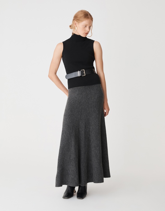 Forcast - Gina A-Line Knit Skirt