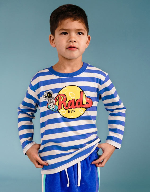 Rock Your Kid - Planet Rad Stripe Long Sleeve T-Shirt
