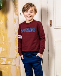 B.Nosy - Sweatshirt with Teddy Embroidery - Kids-Teens