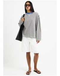 Subtitled - Hilo Striped Long Sleeve Top