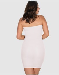 B Free Intimate Apparel - Strapless Mini Slip Dress