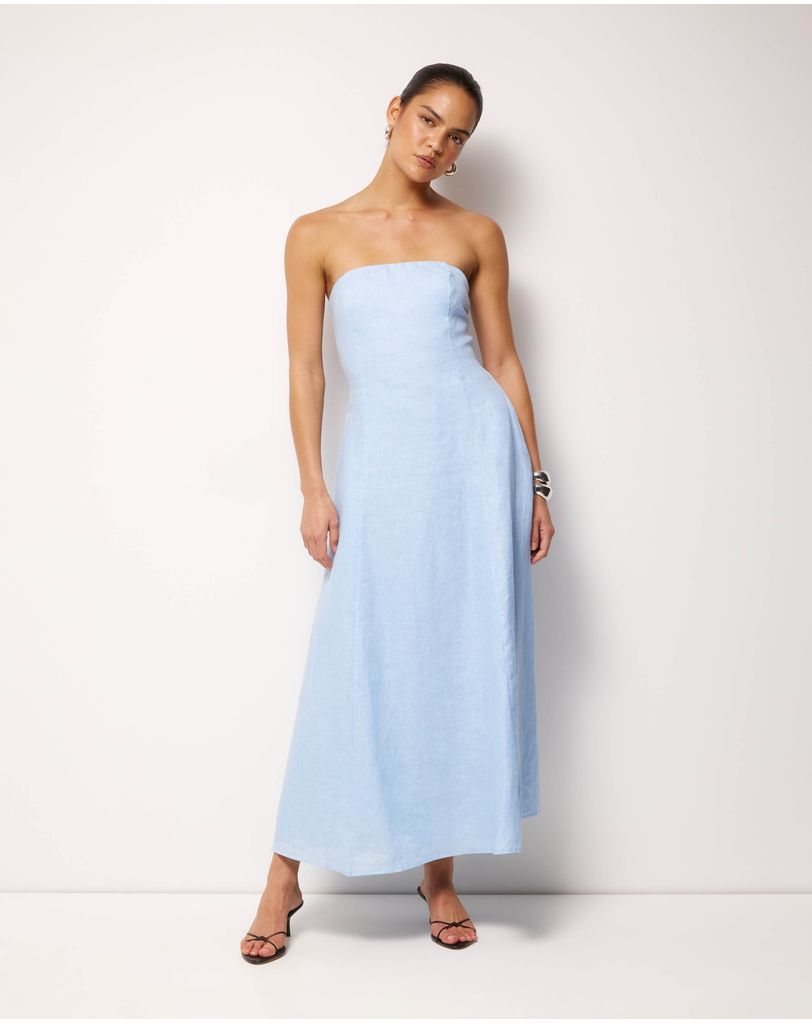 knee length dresses for ladies Odette Satin Mini Dress main image 0