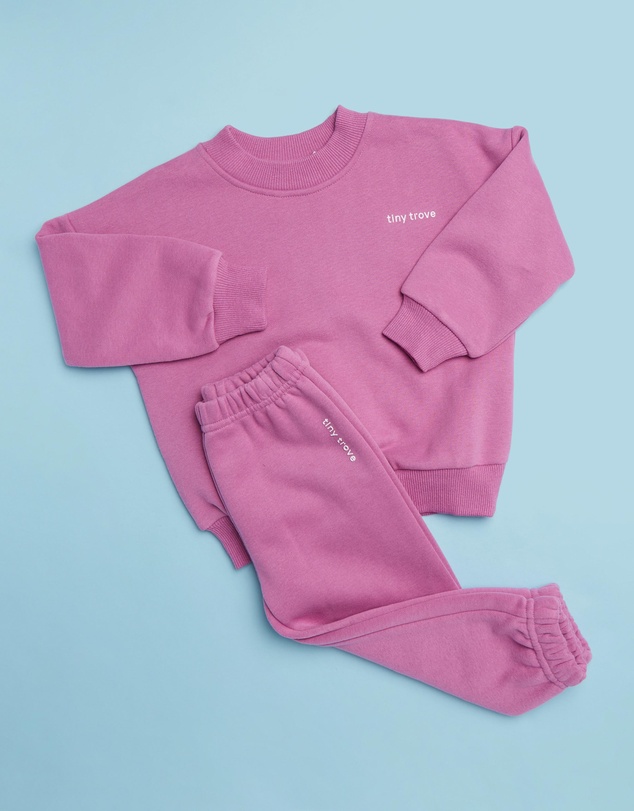 Tiny Trove - Woodie 3D Logo Tracksuit - Babies-Kids