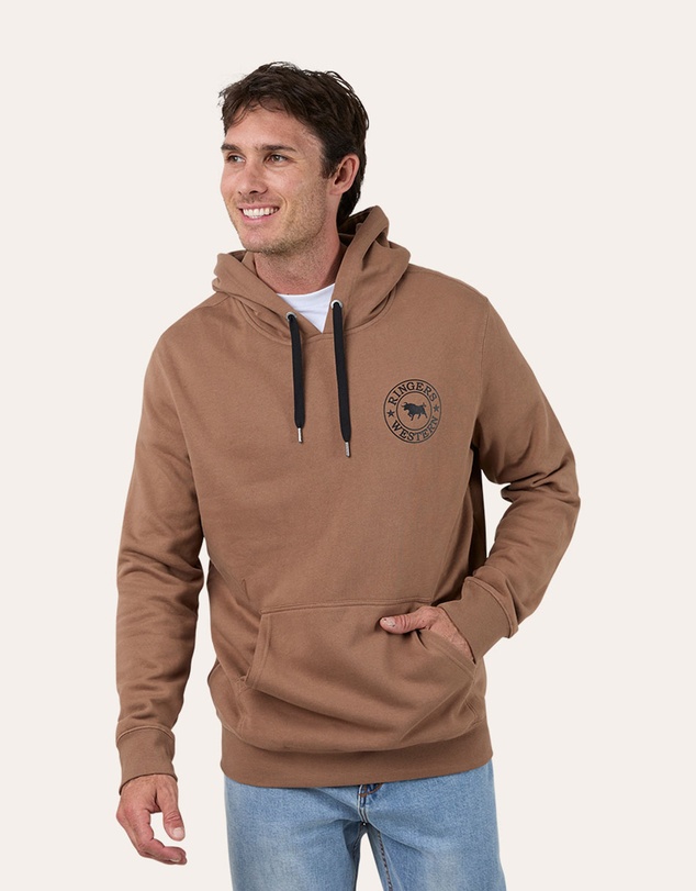 Ringers Western - Signature Bull Mens Pullover Hoodie