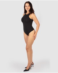 B Free Intimate Apparel - High Neck Bodysuit G-String | ButterFit