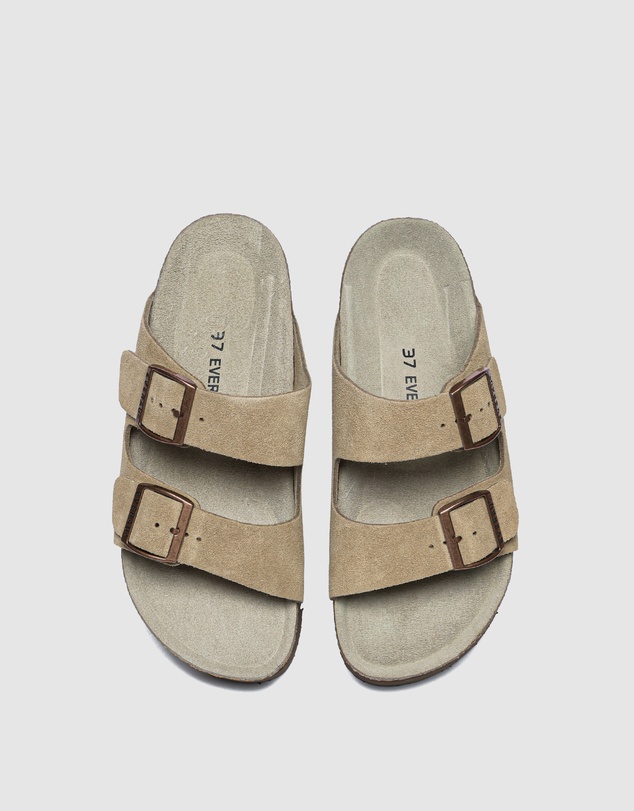 EVERAU - EverAU Ugg Sandal Platform Cow Suede Upper Sandals