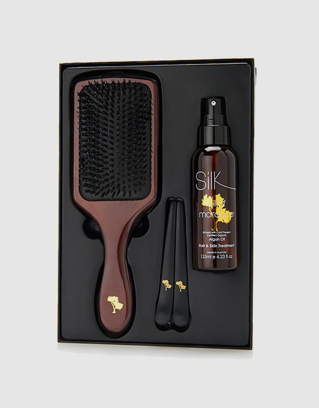 Silk Oil of Morocco - Passionfruit Argan Styling & Treatment Set