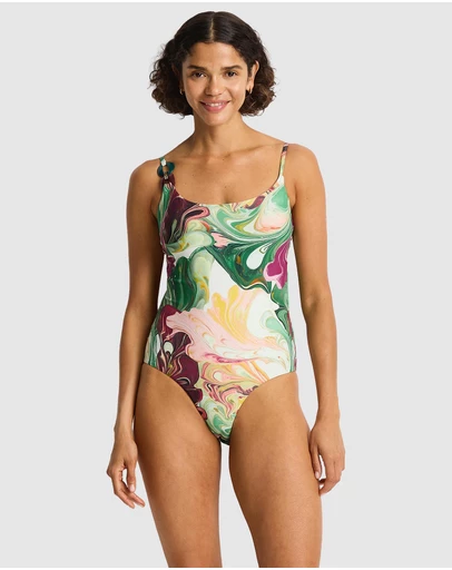Sea Level Australia - Abyss Scoop Neck One Piece