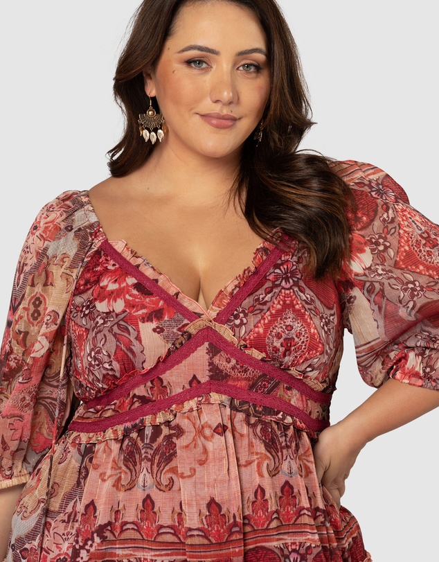 The Poetic Gypsy - Free Spirit Maxi Dress