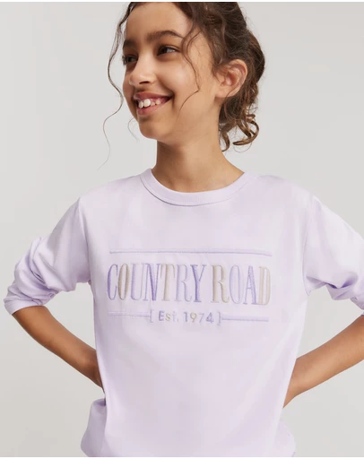 Country Road - Australian Cotton Long Sleeve Heritage T-shirt
