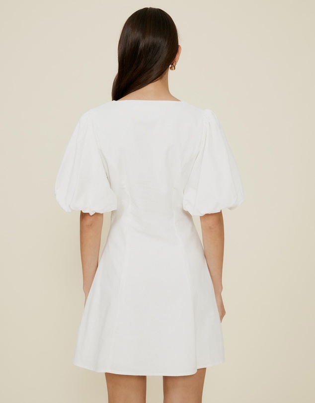 The Fated - Puff Sleeve Mini Dress