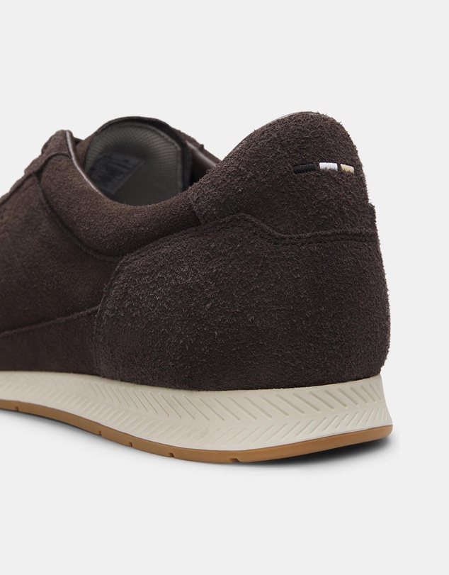 BOSS - Nitan Low Profile Suede Trainers
