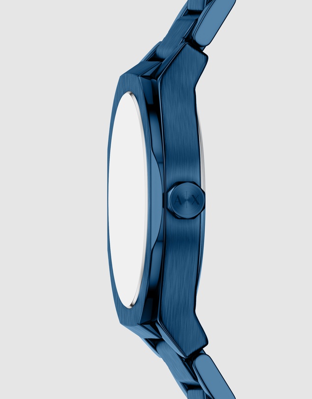 Armani Exchange - Blue Analogue Watch