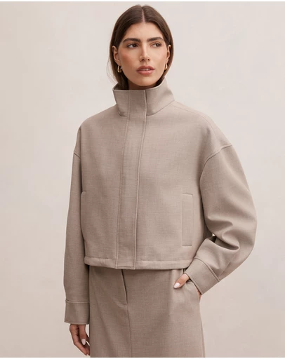 Forever New - Maya Funnel Neck Jacket