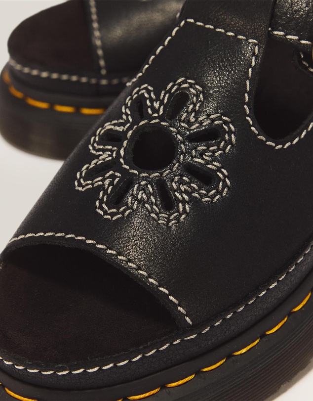 Dr Martens - Dunnet Flower Strap Sandals - Women's