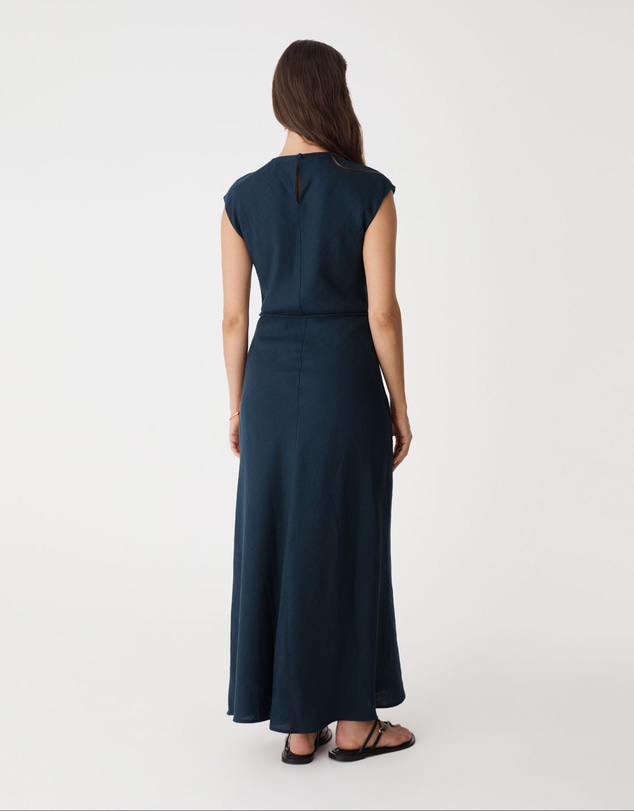 Forcast - Phoebe Linen Blend Maxi Dress