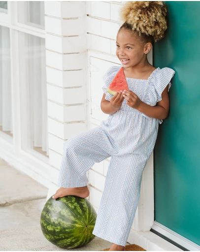 Fox & Finch - Piccolina Stripe Playsuit - Kids