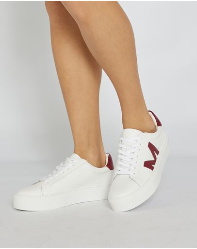 WHITE/RED