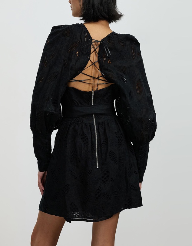 Asilio - Lace Up Mini Dress