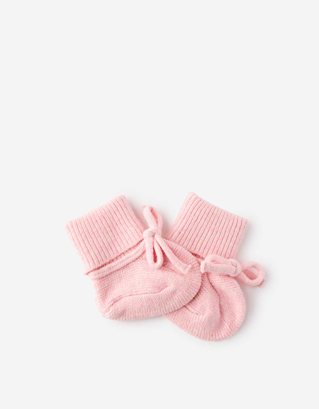 Cotton On Kids - Baby Organic Blend Knit Booties