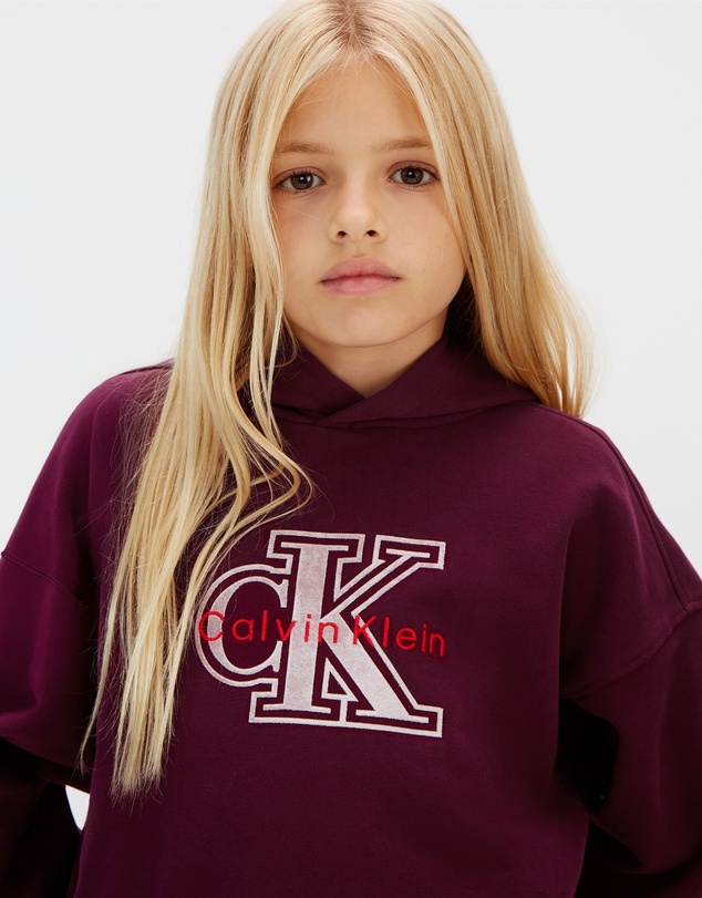 Calvin Klein Jeans - Girls Oversized Logo Hoodie