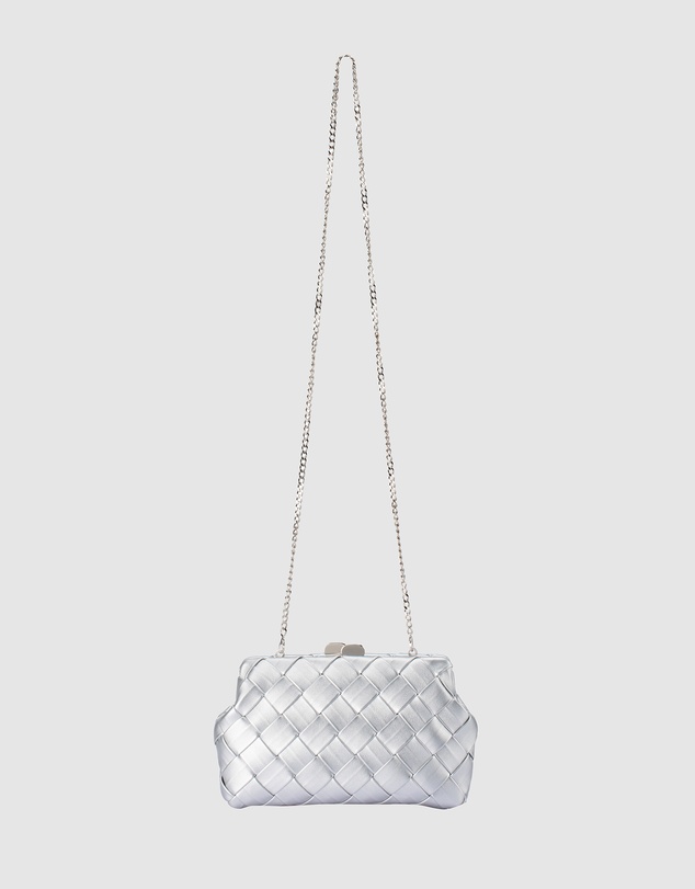 Olga Berg - Quinn Woven Clutch
