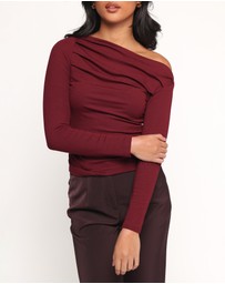 Petal & Pup - Cer Knit Top - Cherry Chocolate