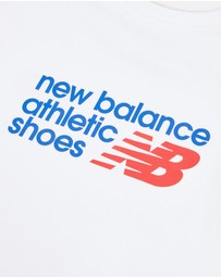 New Balance - Athletic Shoes Back Graphic Tee