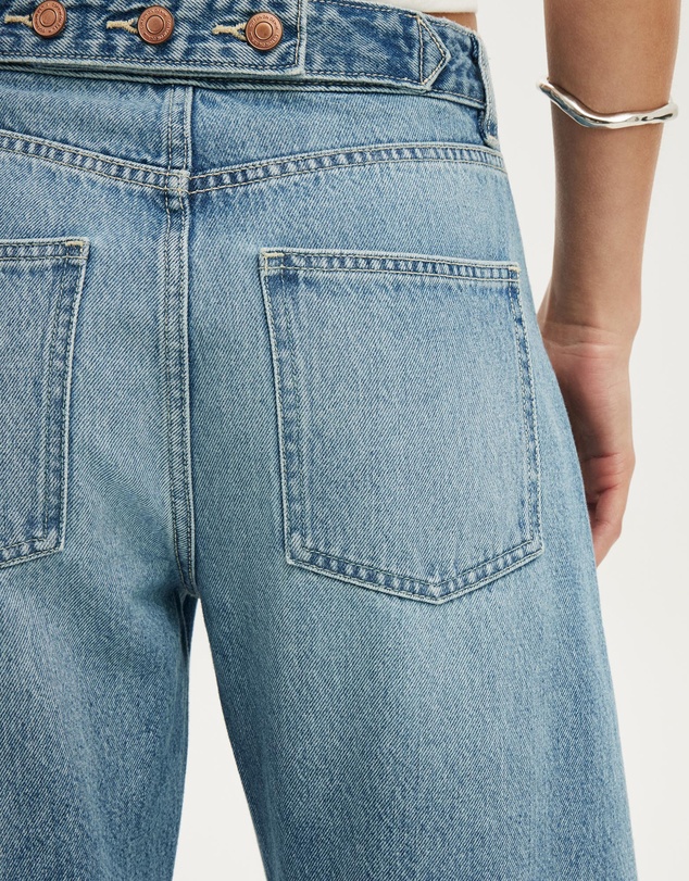 Cotton On - Mid Rise Barrel Jean